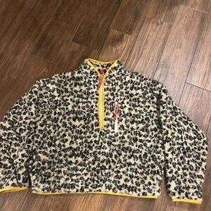 Cozy Cheetah Fleece Pullover